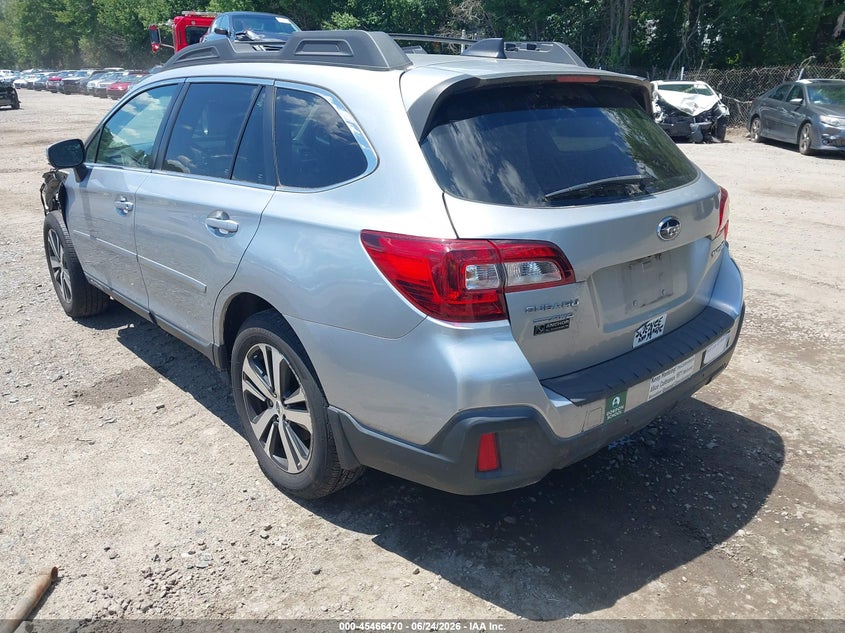 Vin: 4s4bsanc3j3233510, lot: 45964607, subaru outback 2.5i limited 20183