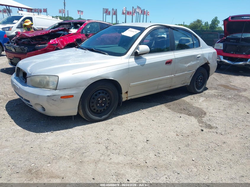 HYUNDAI ELANTRA 2003 VIN KMHDN45D63U535509