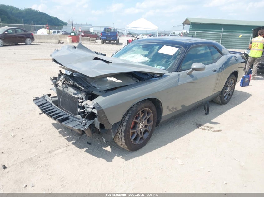 Vin: 2c3cdzgg2jh209685, lot: 45964617, dodge challenger gt awd 20182
