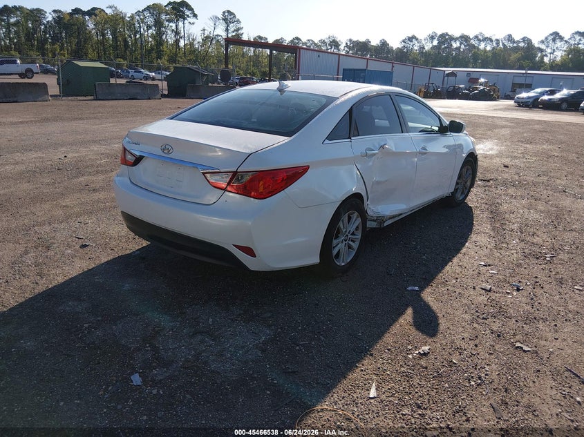 2014 HYUNDAI SONATA auction photo 4