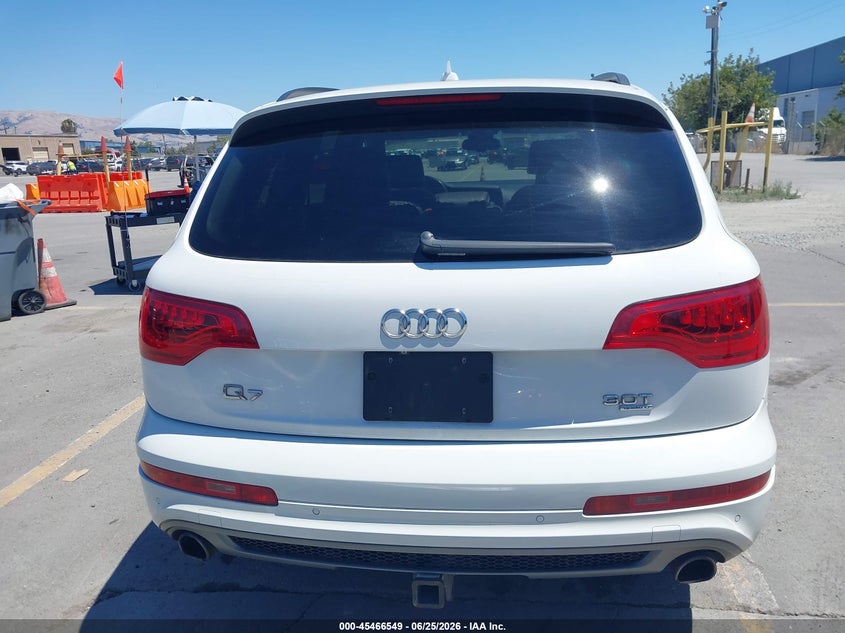 2015 Audi Q7 3.0T S Line Prestige VIN: WA1DGAFE9FD013332 Lot: 45466549