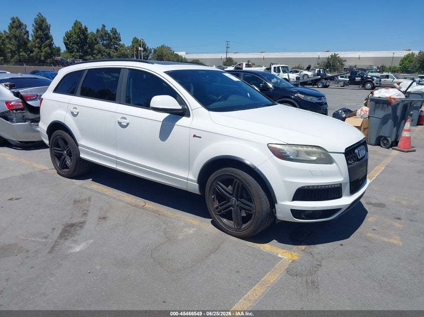 2015 AUDI Q7 3.0T S LINE PRESTIGE