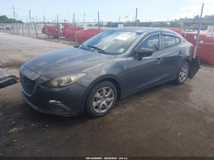 Vin: jm1bm1t79e1136804, lot: 45964700, mazda mazda3 i sv 20142