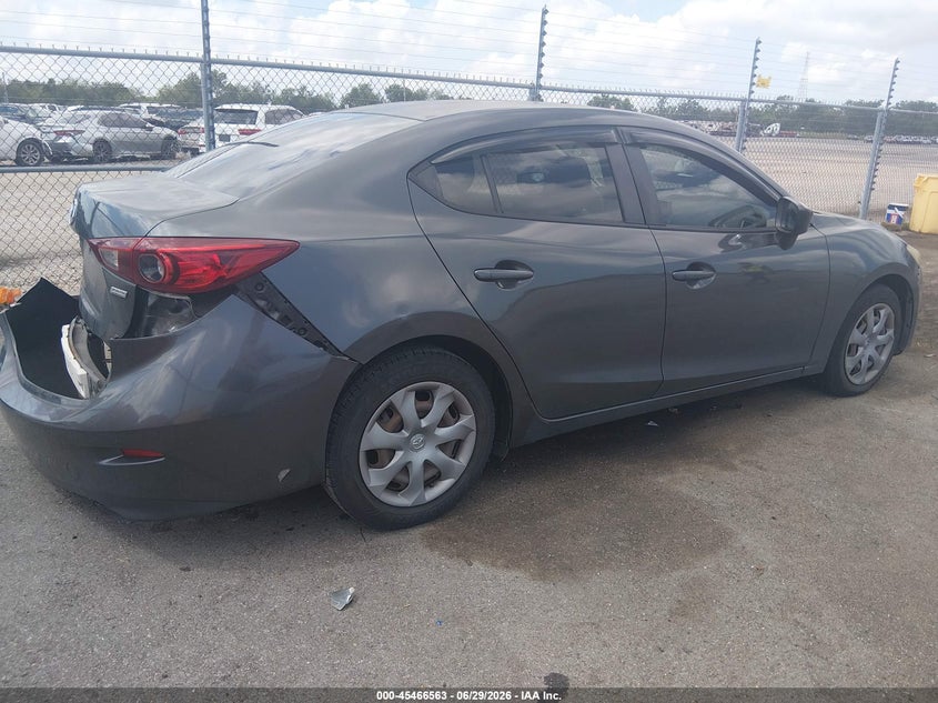 Vin: jm1bm1t79e1136804, lot: 45964700, mazda mazda3 i sv 20144