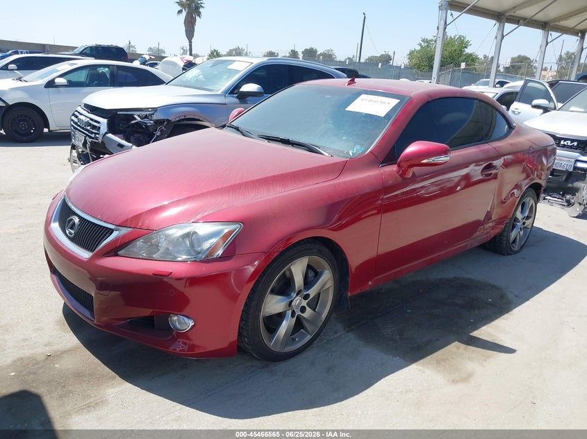 Vin: jthfe2c25a2503113, lot: 45964702, lexus is 350c 20102