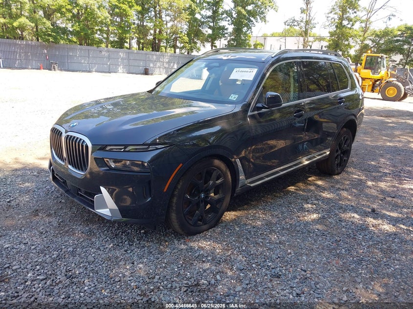 2026 BMW X7, Theft Recovery, IAAI, VIN 5UX23EM06T9078045 — photo 2