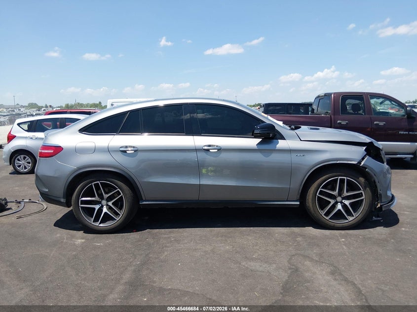 2016 Mercedes-Benz Gle 450 Amg Coupe 4Matic VIN: 4JGED6EB2GA031273 Lot: 45466684