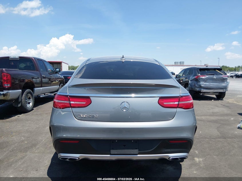 2016 Mercedes-Benz Gle 450 Amg Coupe 4Matic VIN: 4JGED6EB2GA031273 Lot: 45466684