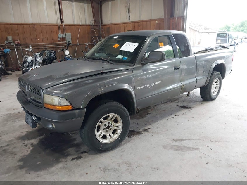 2001 Dodge Dakota, Обычный износ, IAAI, VIN 1B7GG22N11S336003 — фото 2