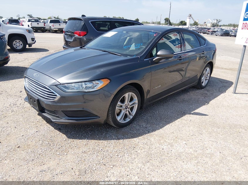 2018 Ford Fusion Hybrid S 3FA6P0UU2JR243609 photo 1