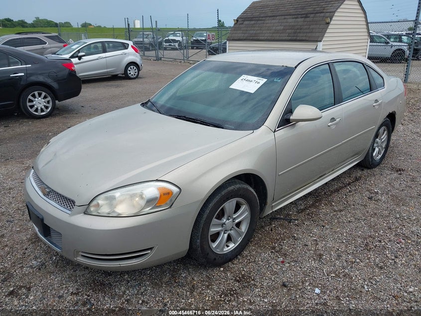2012 CHEVROLET IMPALA SEDAN 3.6L V-6 DI, DOHC, VVT, 300HP