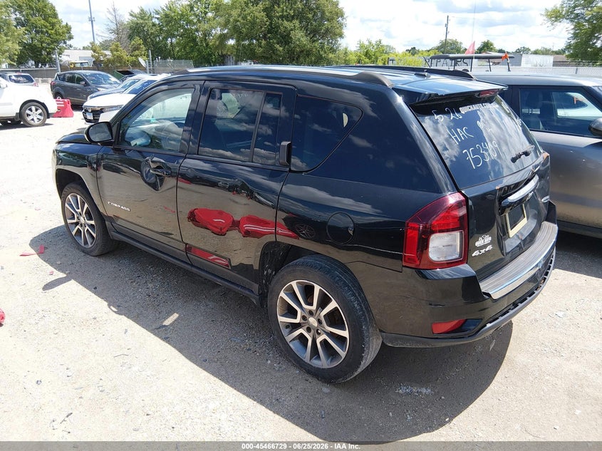 Vin: 1c4njdeb6gd753409, lot: 45964866, jeep compass high altitude edition 20163