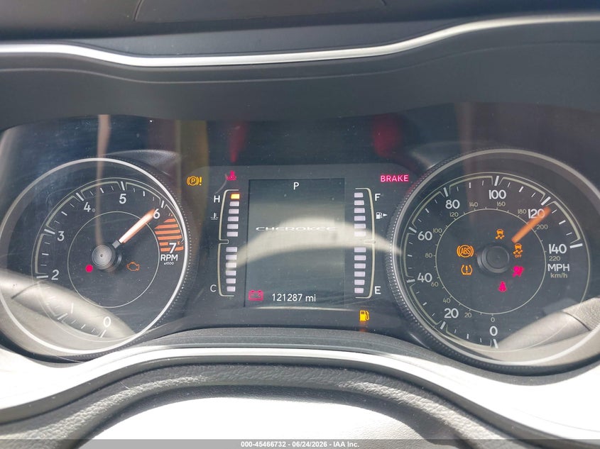 2021 JEEP CHEROKEE auction photo 7