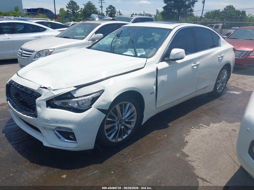 2020 INFINITI Q50 auction photo 2