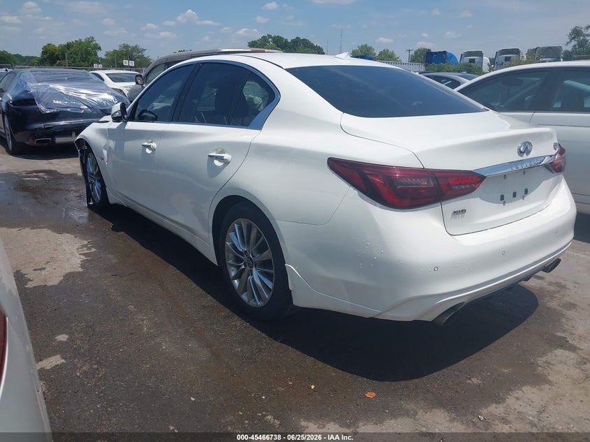 2020 INFINITI Q50 auction photo 3