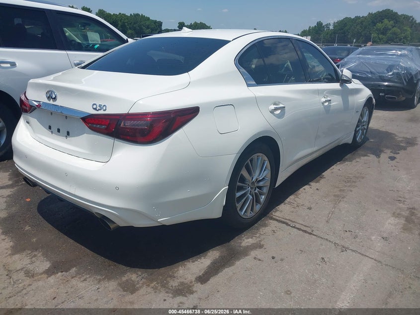 2020 INFINITI Q50 auction photo 4