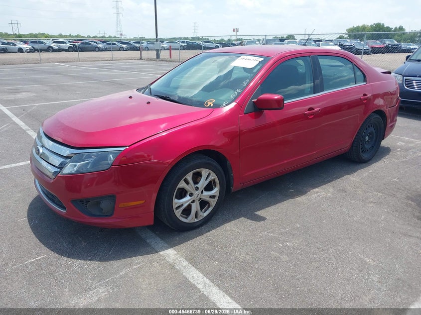 Vin: 3fahp0hg6cr439651, lot: 45964876, ford fusion se 20122