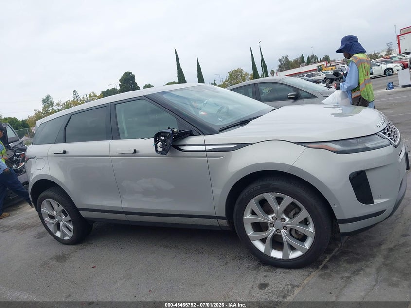 2020 Land Rover Range Rover Evoque Se VIN: SALZP2FX7LH099854 Lot: 45466752