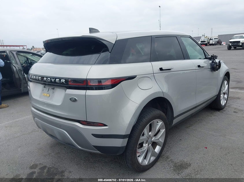 Vin: salzp2fx7lh099854, lot: 45964889, land rover range rover evoque se 20204