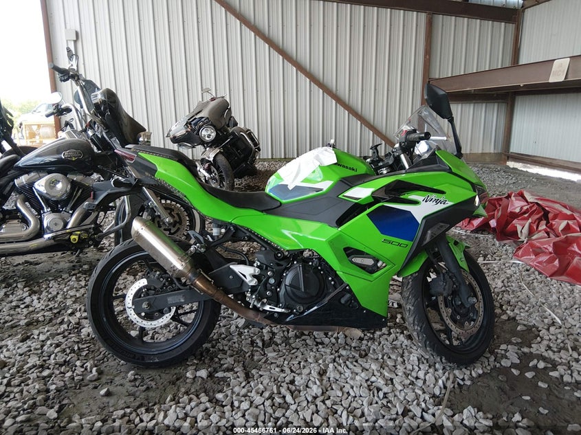 2026 Kawasaki Ex500 A/B VIN: ML5EXGJ18TDA75718 Lot: 45466761