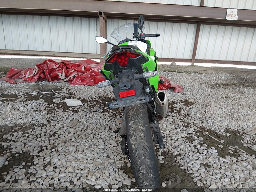 2026 Kawasaki Ex500 A/B VIN: ML5EXGJ18TDA75718 Lot: 45466761