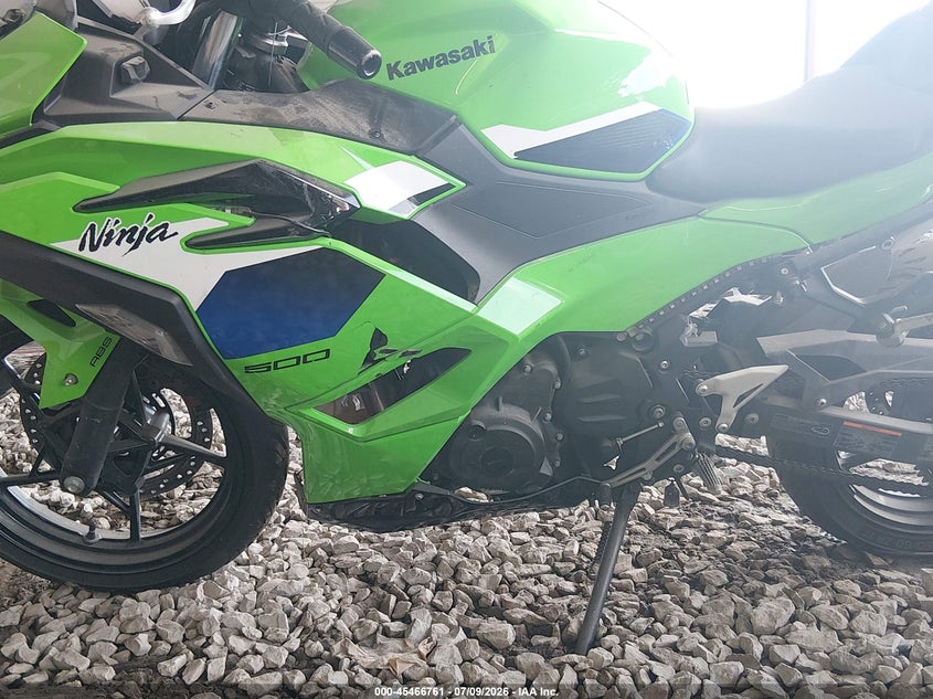 2026 Kawasaki Ex500 A/B VIN: ML5EXGJ18TDA75718 Lot: 45466761