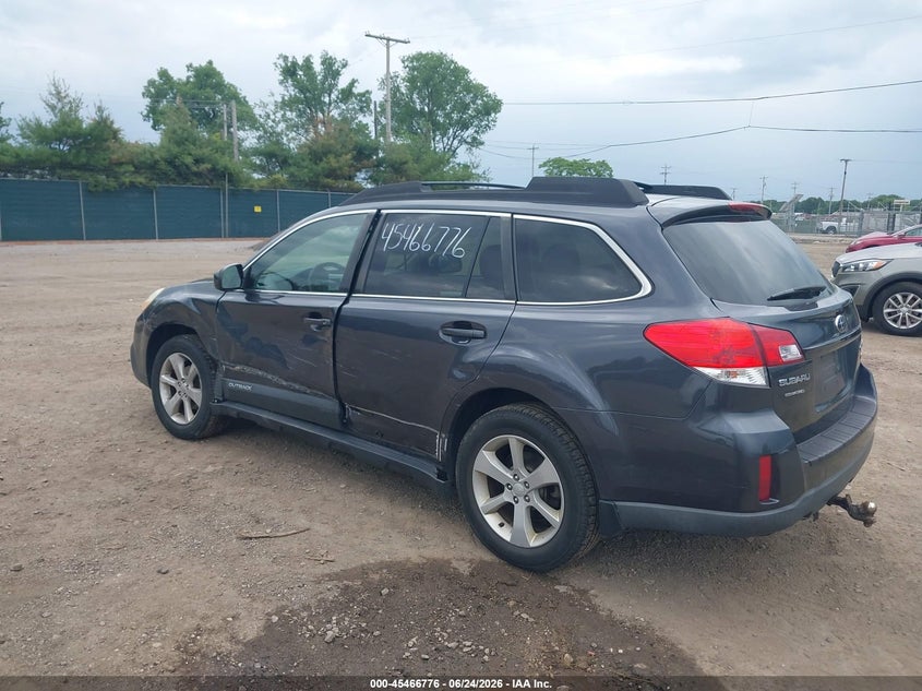 Vin: 4s4brccc1d3229342, lot: 45964913, subaru outback 2.5i premium 20133