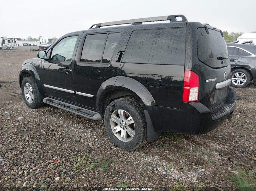 Vin: 5n1ar1nb0bc632469, lot: 45964930, nissan pathfinder silver 20113