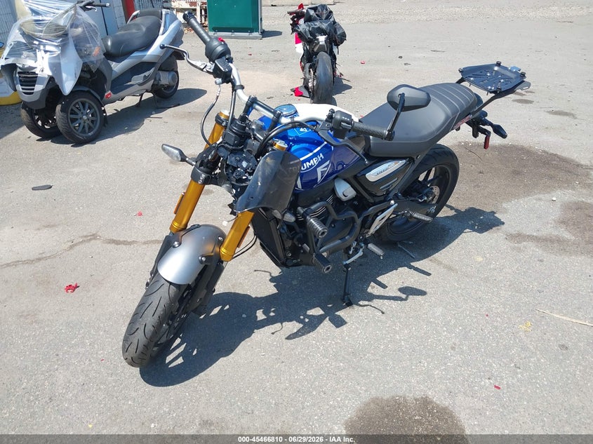 2024 TRIUMPH MOTORCYCLE SPEED auction photo 2