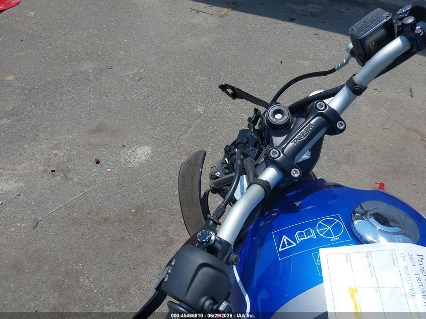 2024 TRIUMPH MOTORCYCLE SPEED auction photo 7
