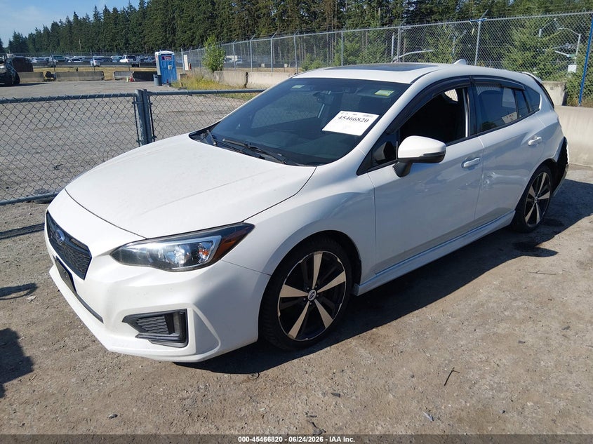 Vin: 4s3gtam6xj3704345, lot: 45964958, subaru impreza 2.0i sport 20182