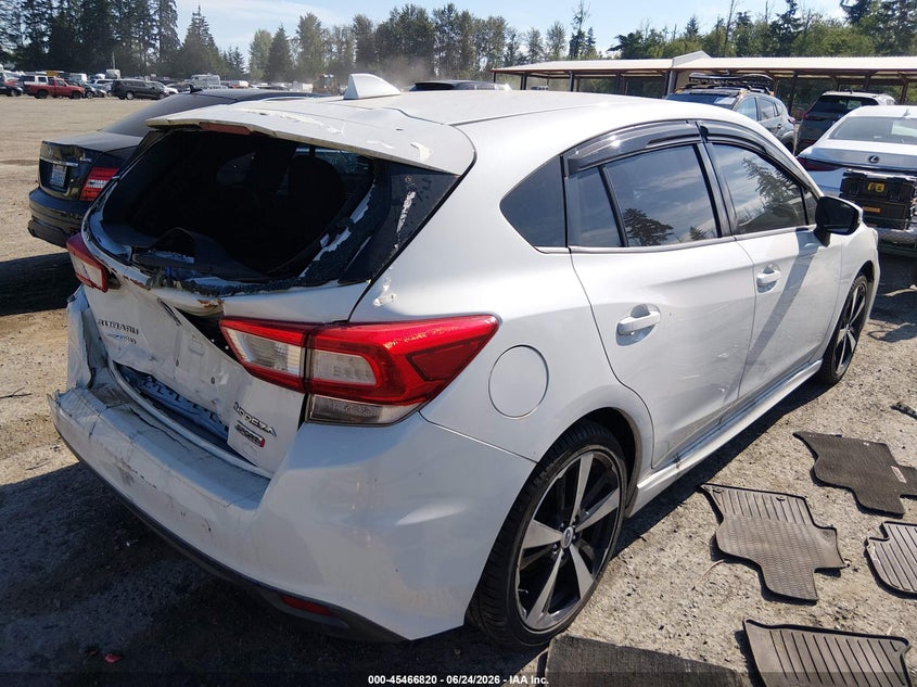 Vin: 4s3gtam6xj3704345, lot: 45964958, subaru impreza 2.0i sport 20184