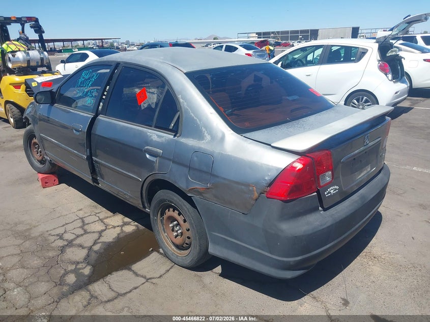 2005 HONDA CIVIC auction photo 3