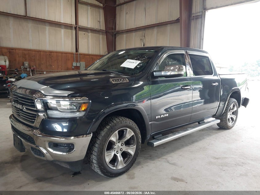 Vin: 1c6srfjt5ln328913, lot: 45965009, ram 1500 laramie  4x4 5'7 box 20202