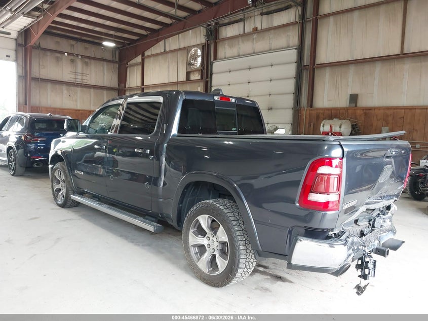 Vin: 1c6srfjt5ln328913, lot: 45965009, ram 1500 laramie  4x4 5'7 box 20203