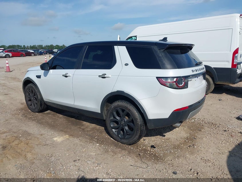 Vin: salcr2bg2fh513455, lot: 45965071, land rover discovery sport hse 20153