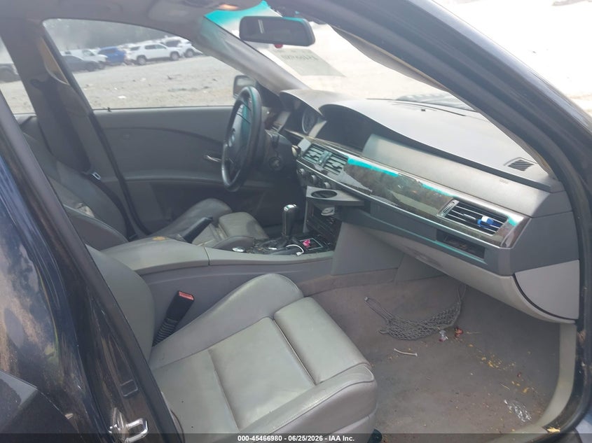 BMW 530I 2005 VIN WBANA73545CR57527