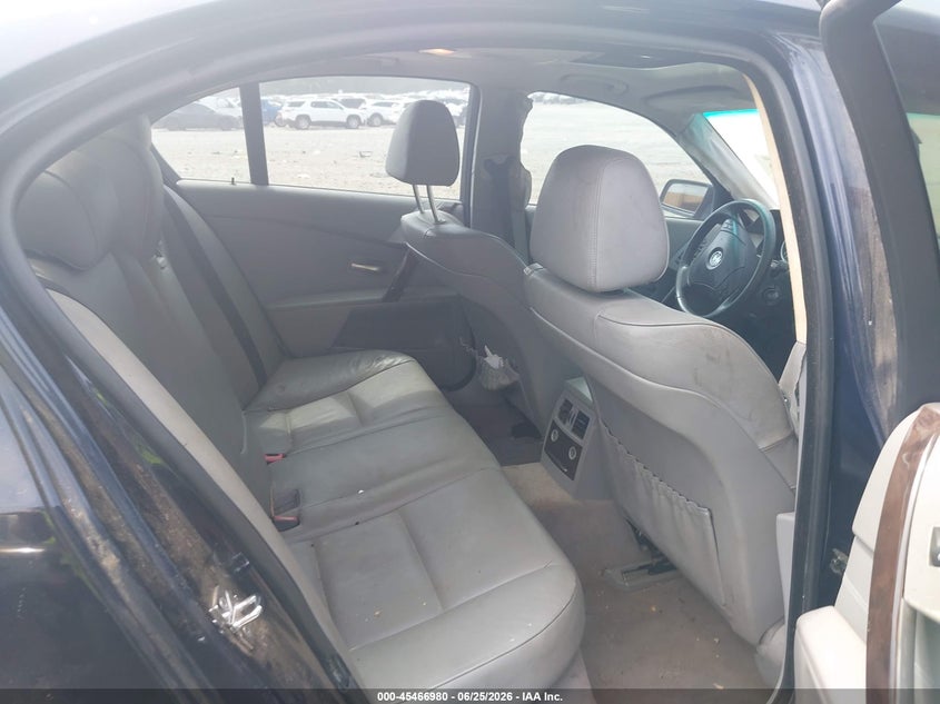 BMW 530I 2005 VIN WBANA73545CR57527