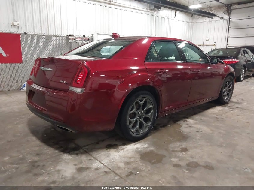 Vin: 2c3ccagg8jh268079, lot: 45965186, chrysler 300 300s awd 20184