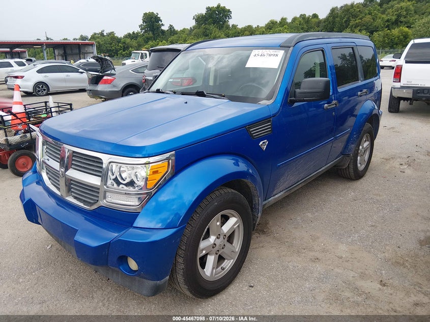 2007 Dodge Nitro, Неизвестно, IAAI, VIN 1D8GT58KX7W719712 — фото 2