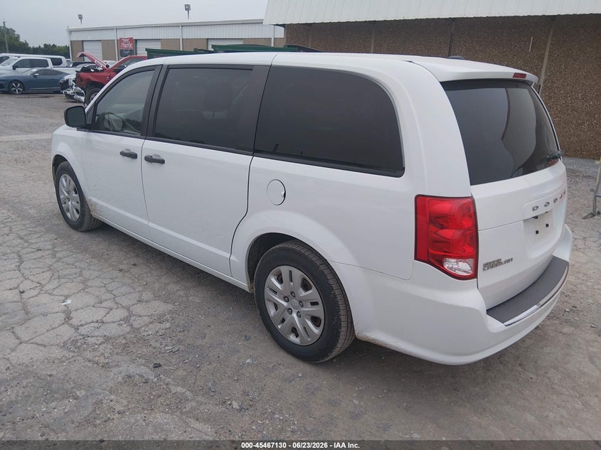 Vin: 2c4rdgbg7kr671074, lot: 45965267, dodge grand caravan se 20193