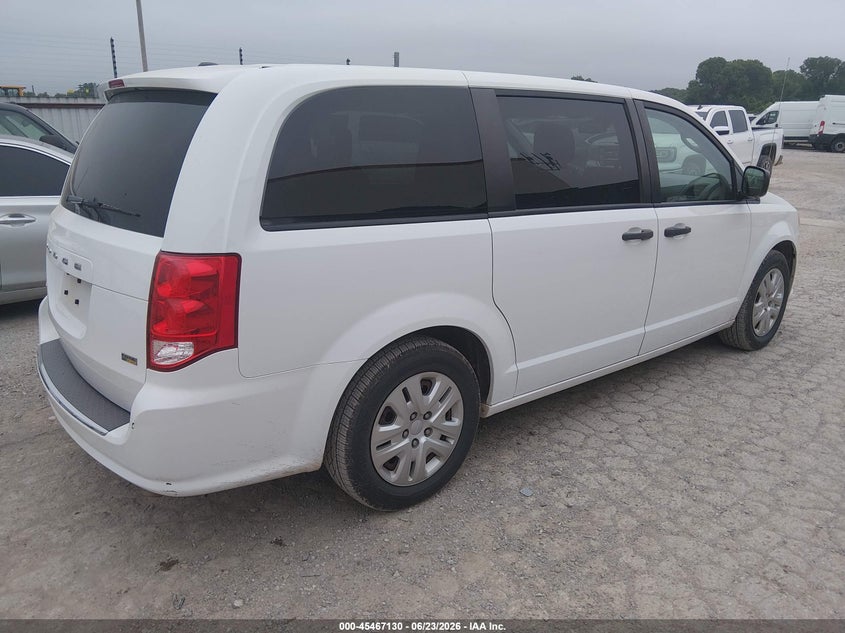 Vin: 2c4rdgbg7kr671074, lot: 45965267, dodge grand caravan se 20194