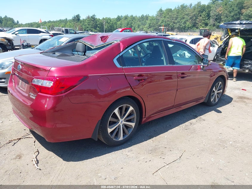 Vin: 4s3bnan69g3058713, lot: 45965275, subaru legacy 2.5i limited 20164