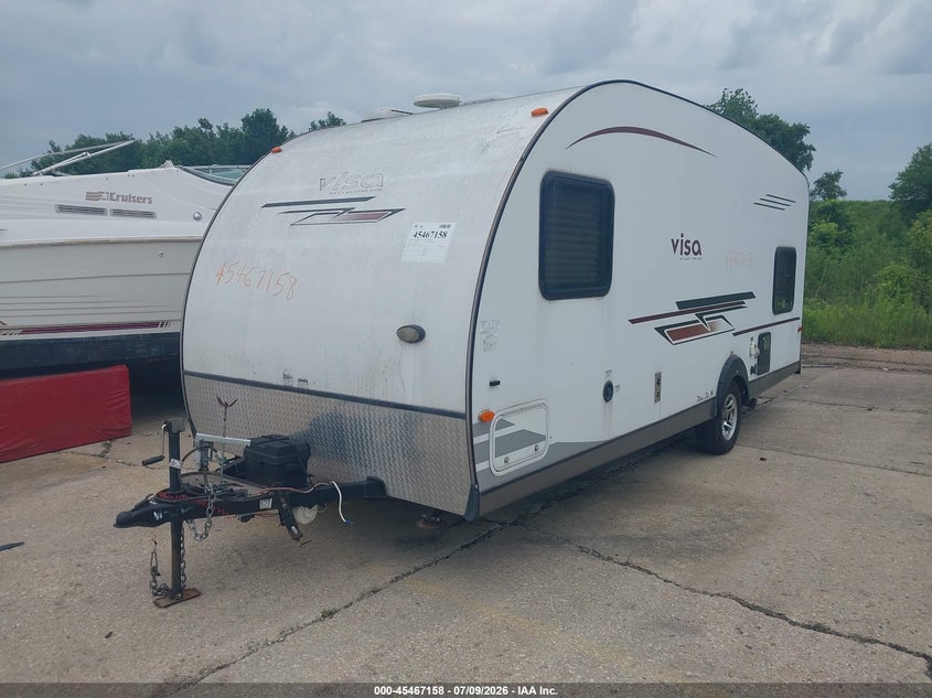2013 GULFSTREAM VISA 19RDS TRAVEL TRAILER auction photo 2