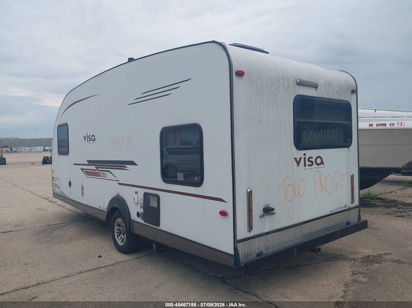 2013 GULFSTREAM VISA 19RDS TRAVEL TRAILER auction photo 3