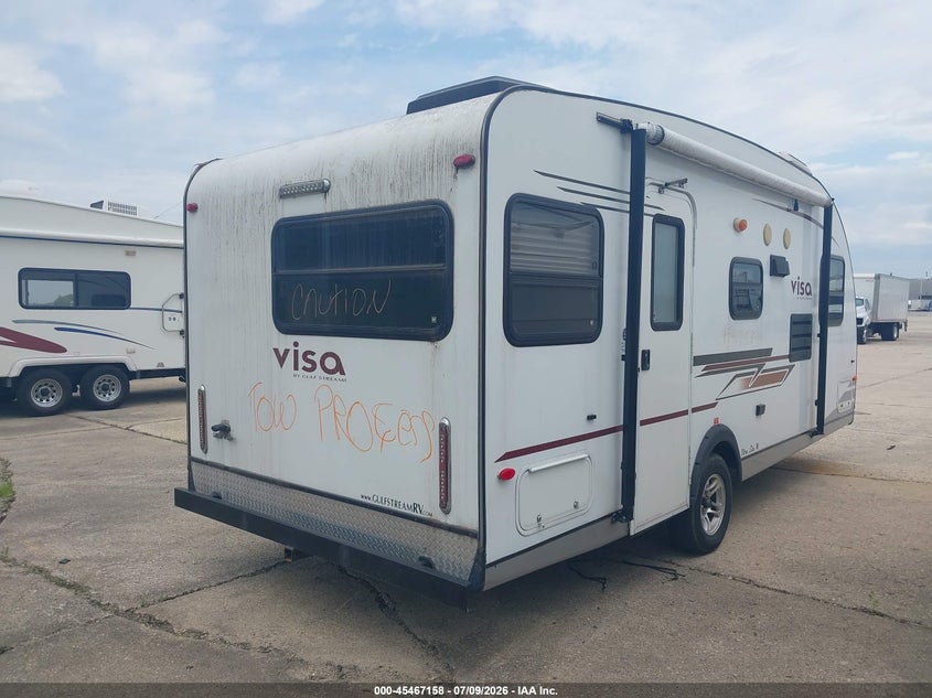 2013 GULFSTREAM VISA 19RDS TRAVEL TRAILER auction photo 4