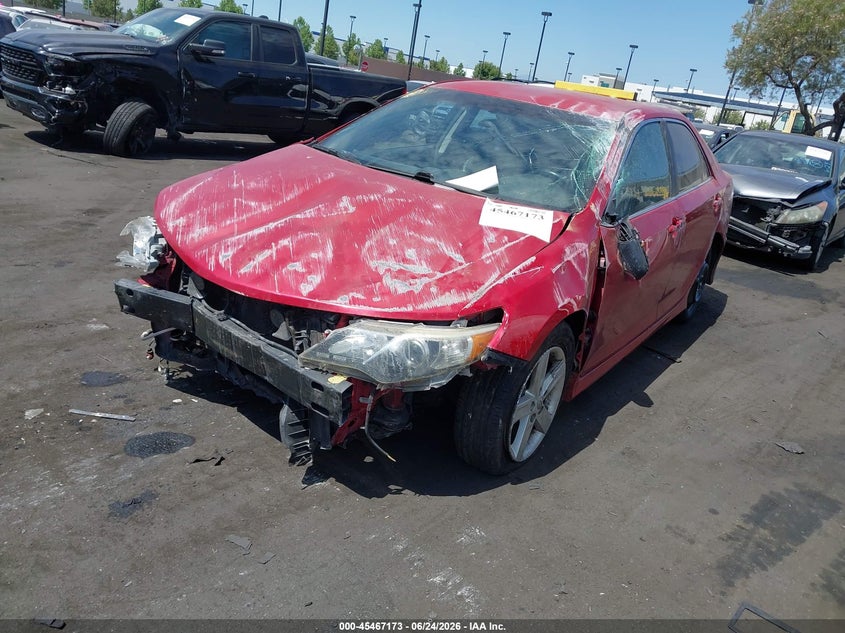 2012 Toyota Camry, Rollover, IAAI, VIN 4T1BF1FK0CU583247 — photo 2