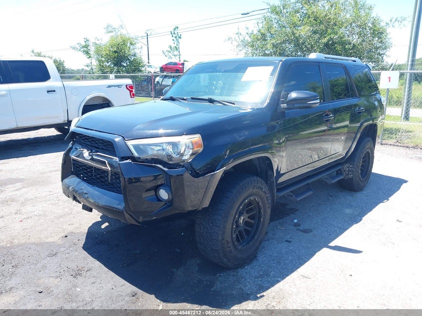 Vin: jtezu5jr5g5133304, lot: 45965349, toyota 4runner sr5 premium 20162