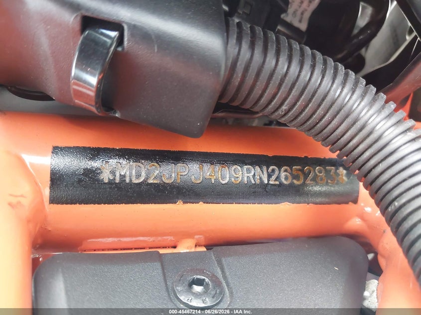 2024 Ktm 390 Duke VIN: MD2JPJ409RN265283 Lot: 45467214