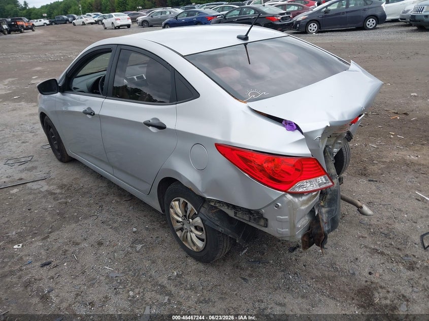 2012 HYUNDAI ACCENT auction photo 3